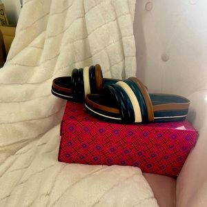 Tory Burch Quilted Flatform Nappa